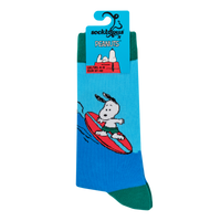 Snoopy Surfs Up Socks - Peanuts