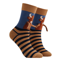 Sock Friends Highland Coo Socks