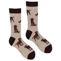 Chocolate Spaniel Socks - Span au Chocolat