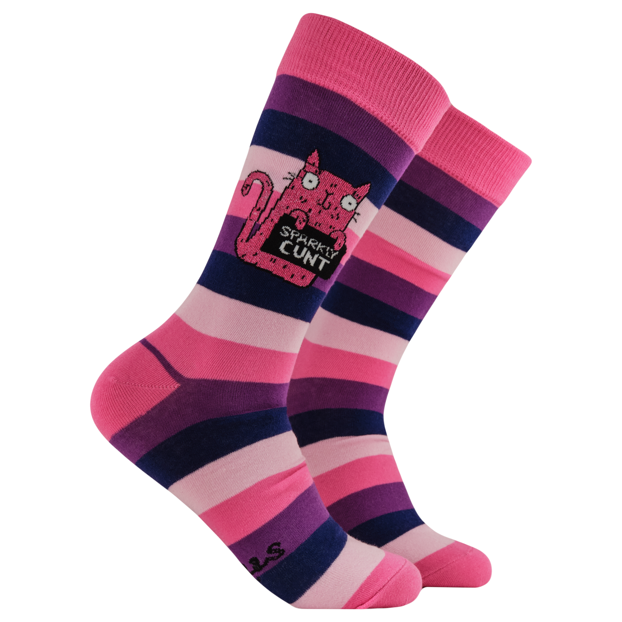 Sparkly Cunt Socks - Socktopus X Katie Abey