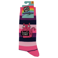 Sparkly Cunt Socks - Socktopus X Katie Abey