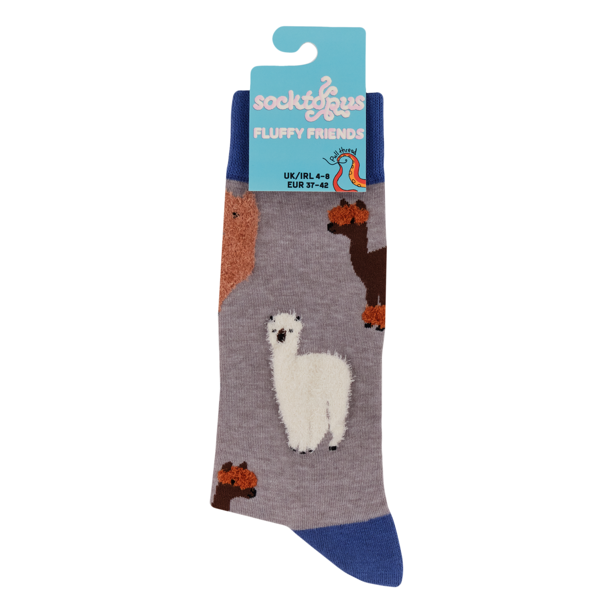 Fluffy Alpaca Socks