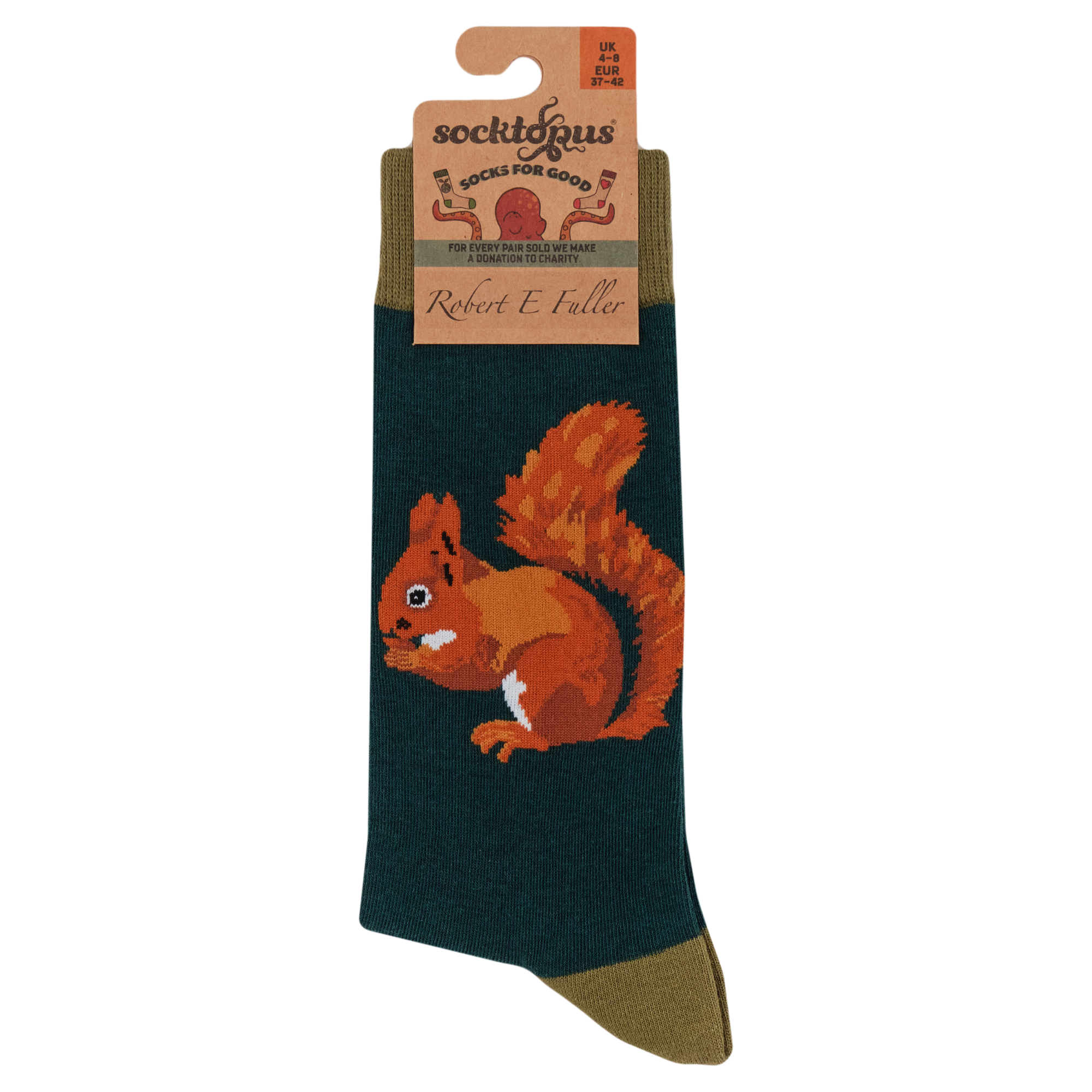 Squirrel Socks - Robert E Fuller