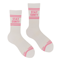 Sweary Sport Socks - Stay Cunty