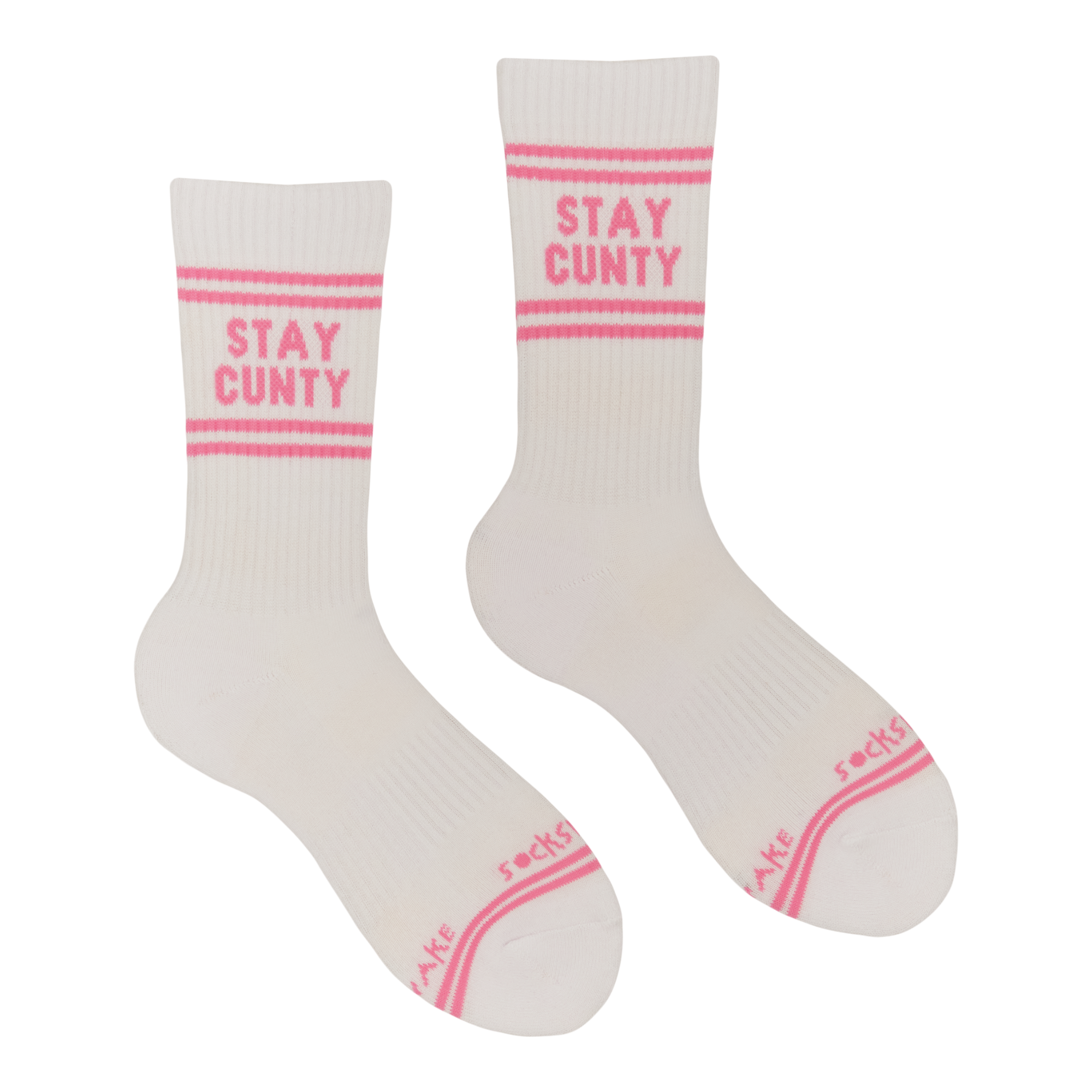 Sweary Sport Socks - Stay Cunty