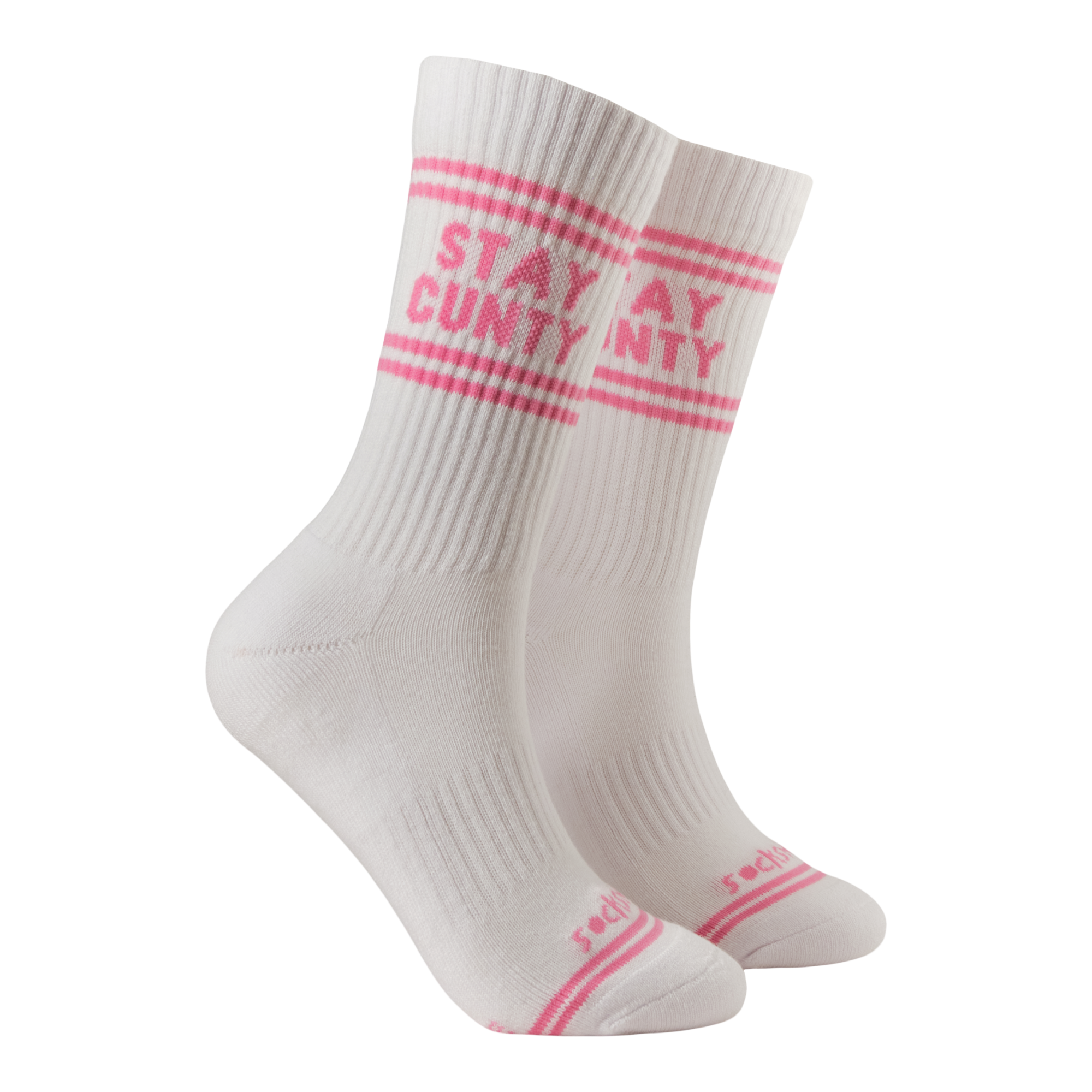 Sweary Sport Socks - Stay Cunty