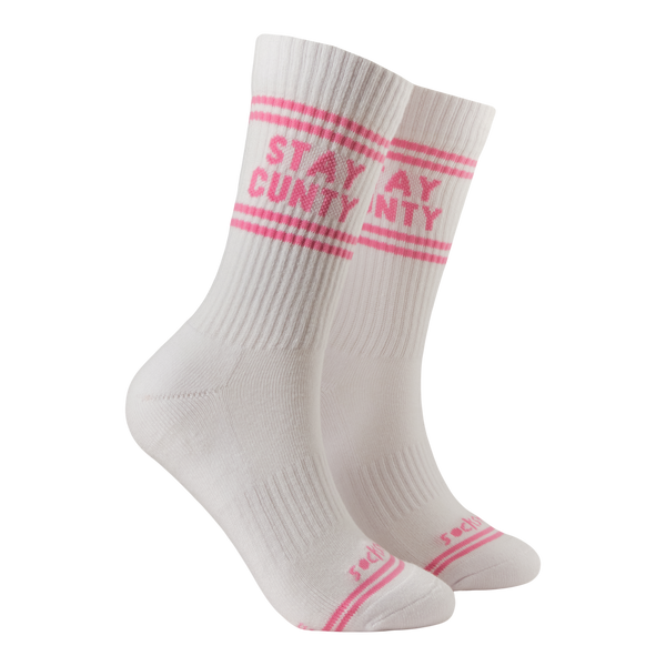 Sweary Sport Socks - Stay Cunty