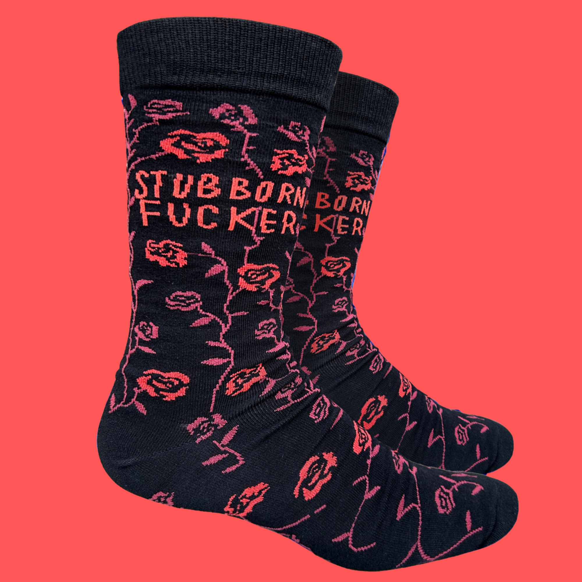 Stubborn Fucker Socks - Large