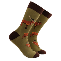 Stag Socks - Stuck in a Rut