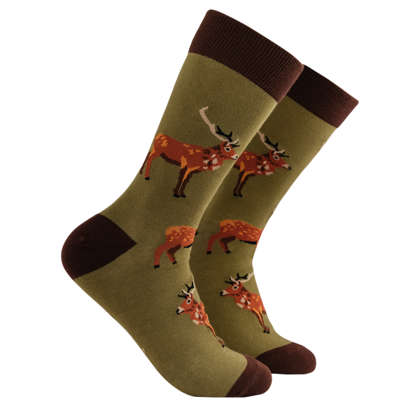 Stag Socks - Stuck in a Rut