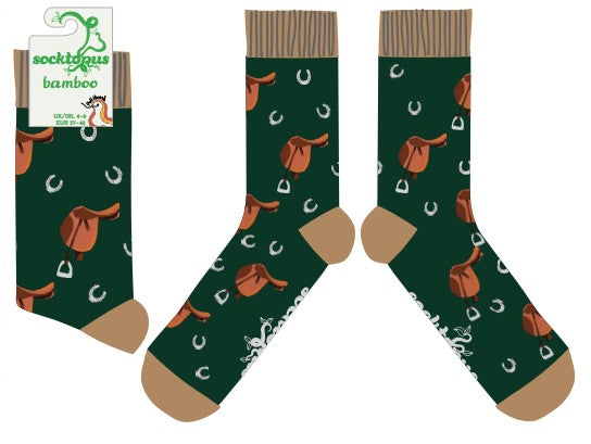 Saddles Bamboo Socks