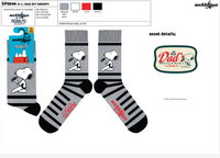 Dad DIY Snoopy Socks - Peanuts