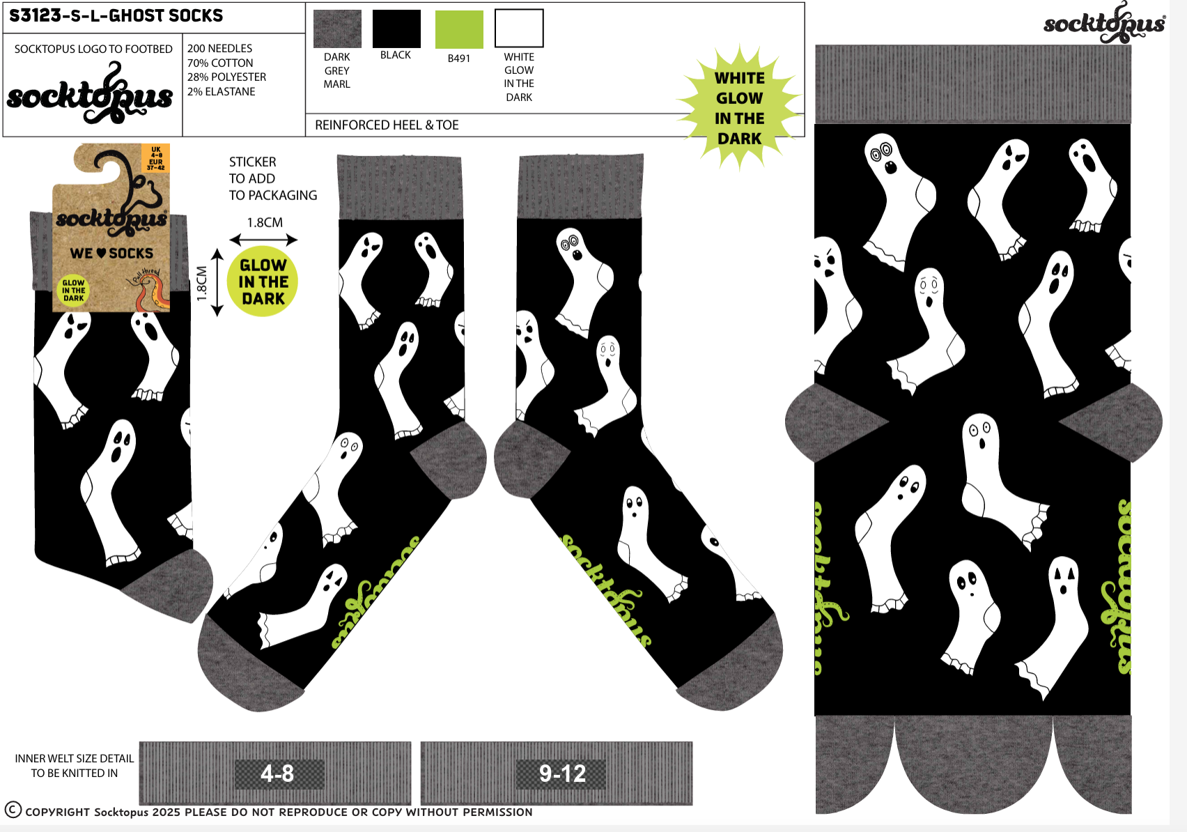 Ghost Socks