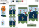 Loch Ness Monster Socks - Nessie (XS-SIZE)