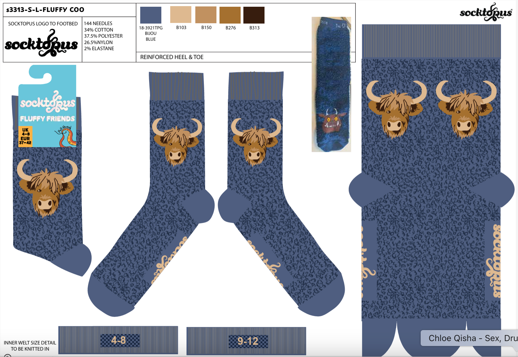 Fluffy Cosy Coo Socks