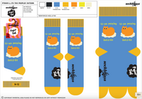It's Too Peopley Outside Socks - Paper Tails