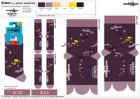 Witchy Woodstock Socks - Peanuts
