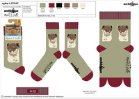 Stoat Socks - Robert E Fuller