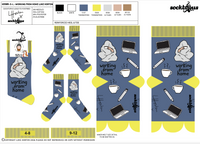 Working From Home Socks - Luke Horton
