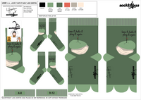 Love It Hate It Golf Socks - Luke Horton