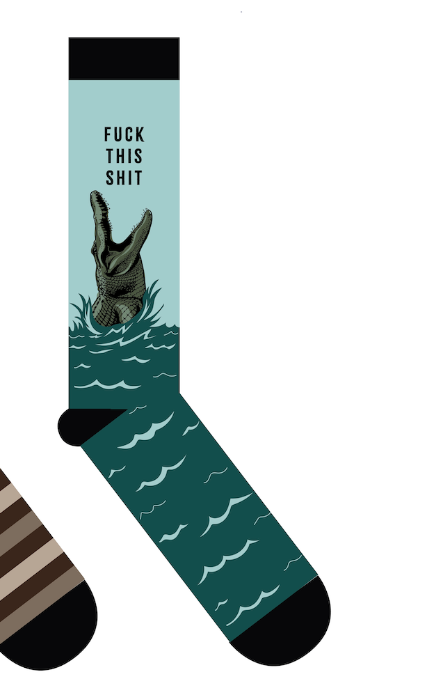 Fuck This Shit Socks - Large