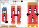 Feathers in a Bottle Socks - Wallace and Gromit