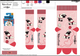 Shaun in Love Mini Socks - Wallace and Gromit