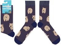 Fluffy Wombat Socks