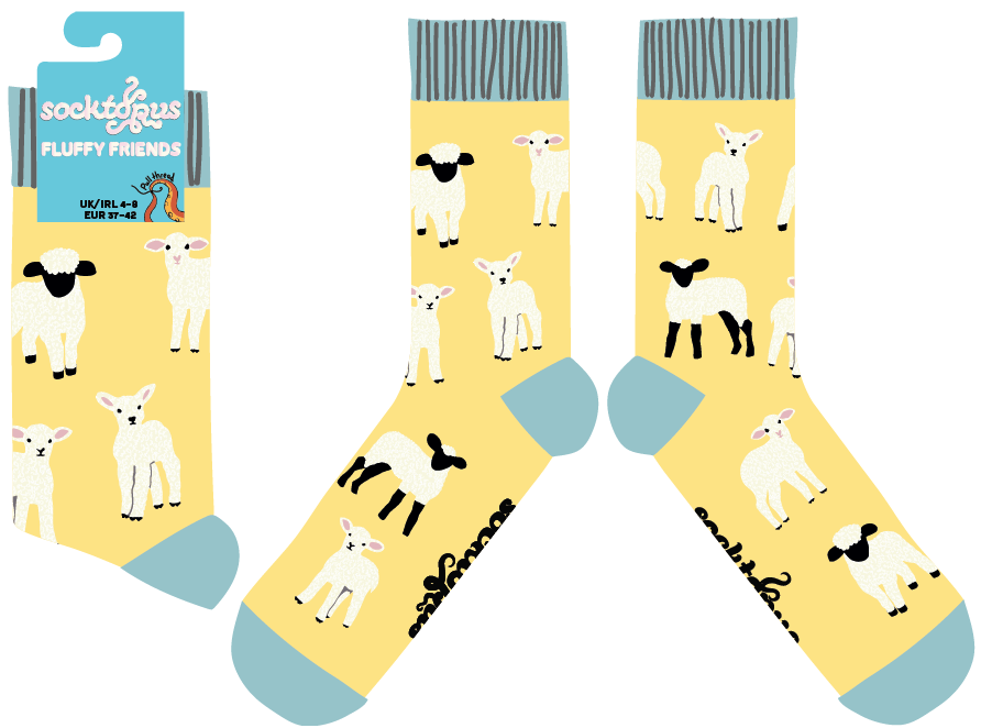 Fluffy Lamb Socks