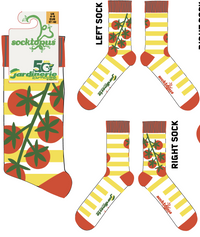 *Jardinerie Tarnaise - Rayures Tomatoes Socks