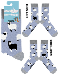 Fluffy Sheep Socks