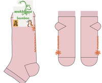Pink Lemonade - Bamboo Colours Trainer Socks