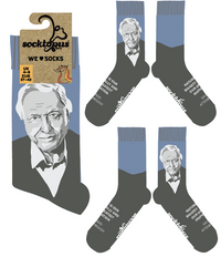 David Attenborough Mini Socks