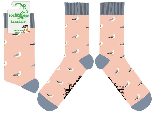 Seagulls Bamboo Socks