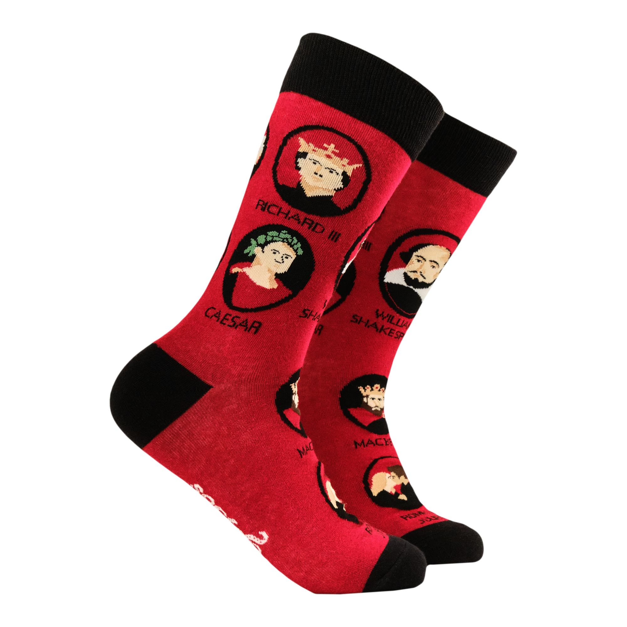Shakespeare and His Characters Socks - RSC