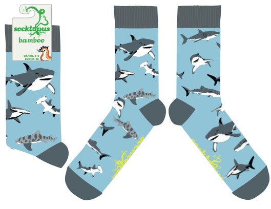 Shark Lover Bamboo Socks