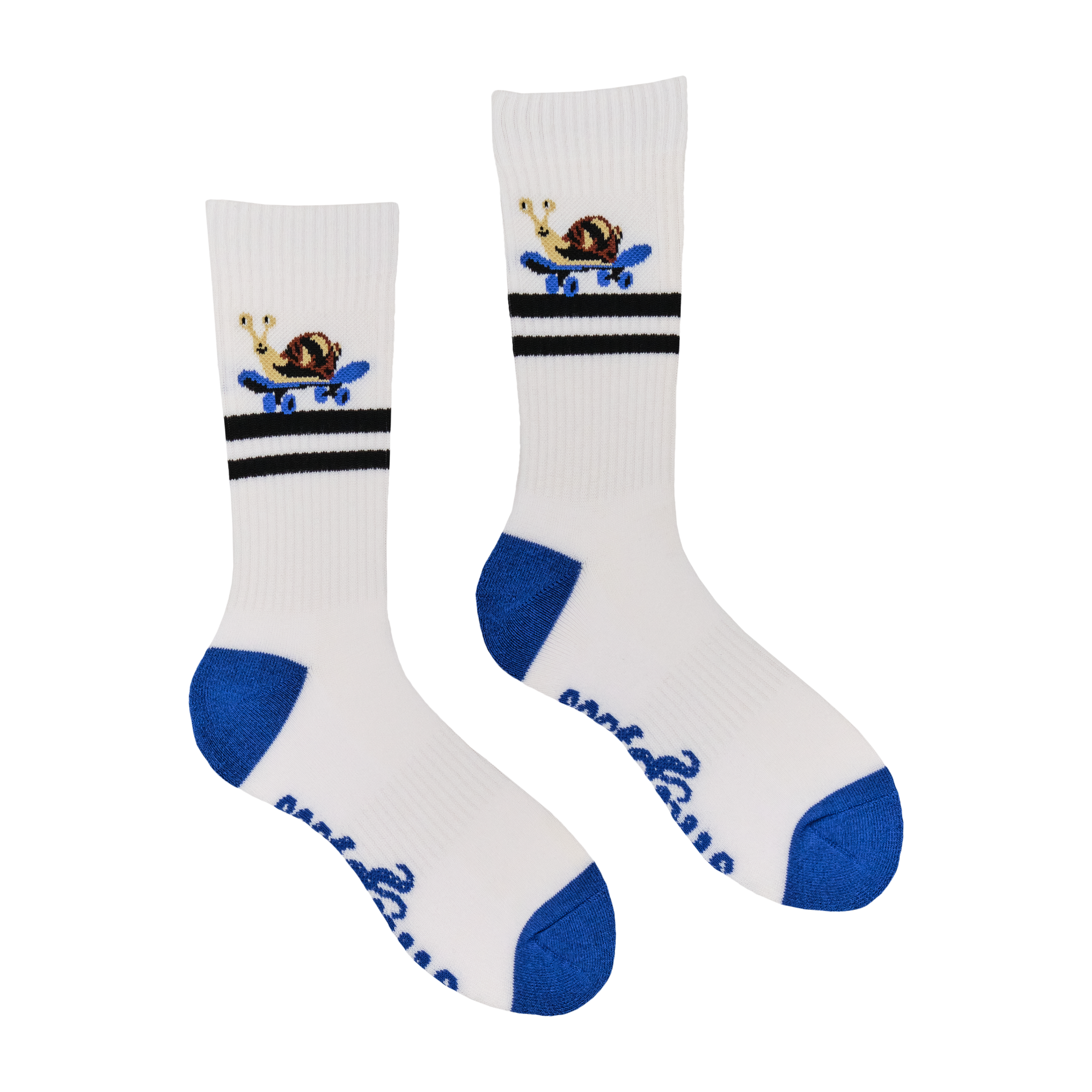 Snail Socks - Skateboarder Snail Athletic