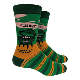 Smoking Meats and Clapping Cheeks Socks - Large