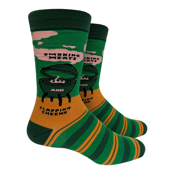 Smoking Meats and Clapping Cheeks Socks - Large
