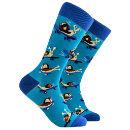 Snail Socks - Snail Boarder