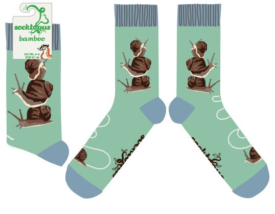 Snails Bamboo Socks