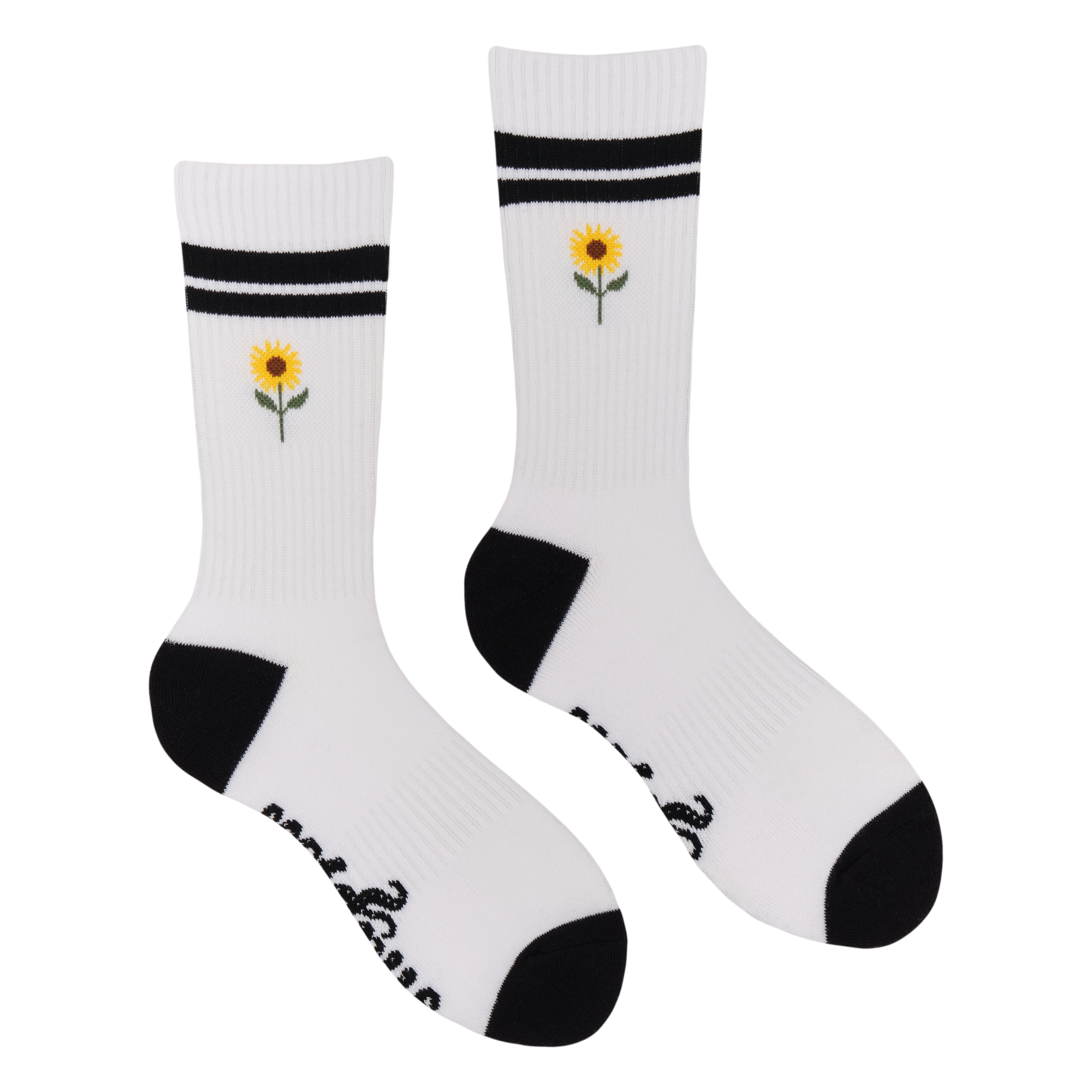Sunflowers Athletic Socks