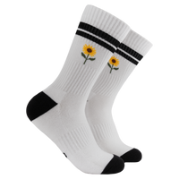 Sunflowers Athletic Socks