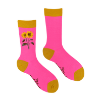 Sunflowers Bamboo Socks