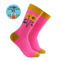 Sunflowers Bamboo Socks