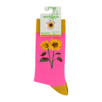 Sunflowers Bamboo Socks