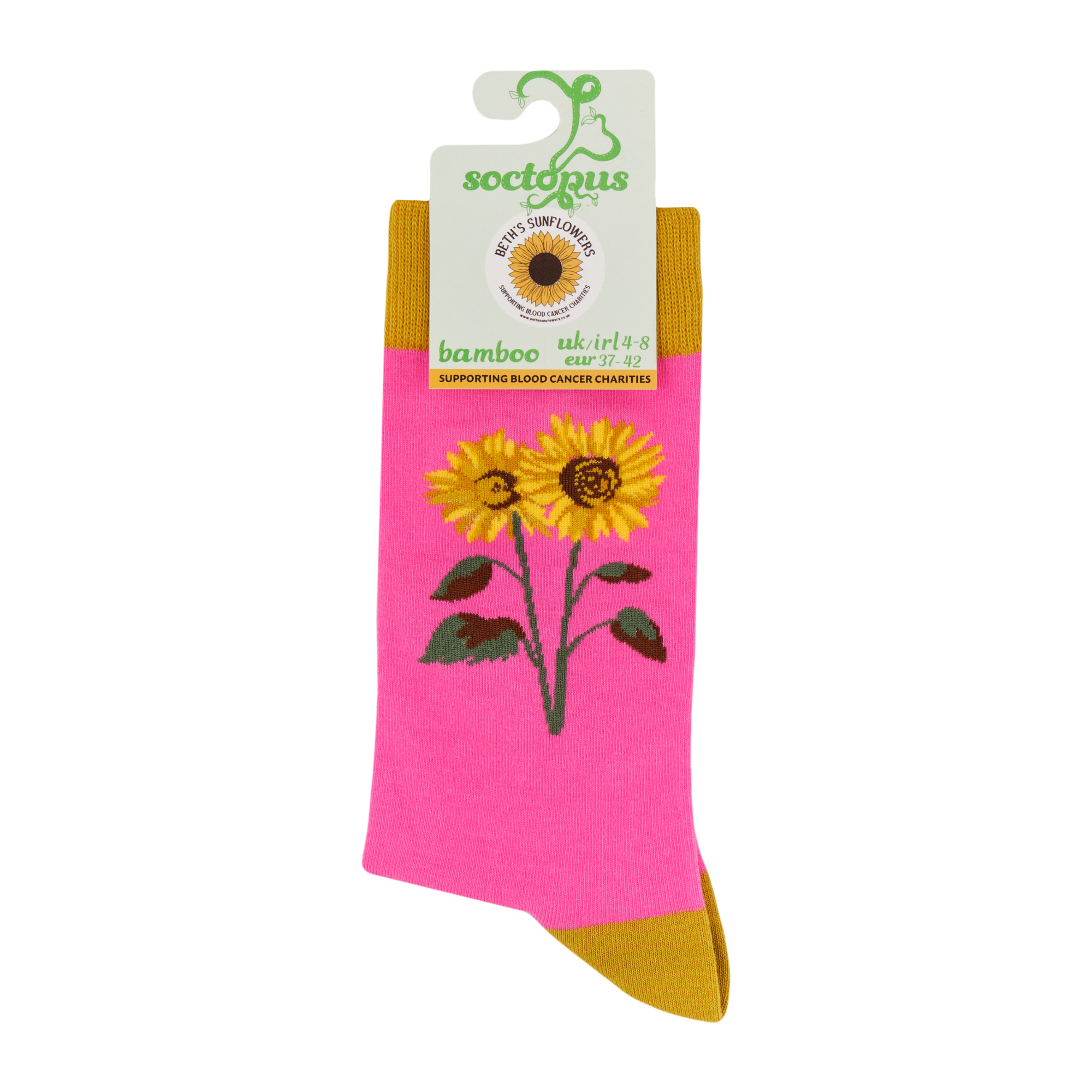 Sunflowers Bamboo Socks