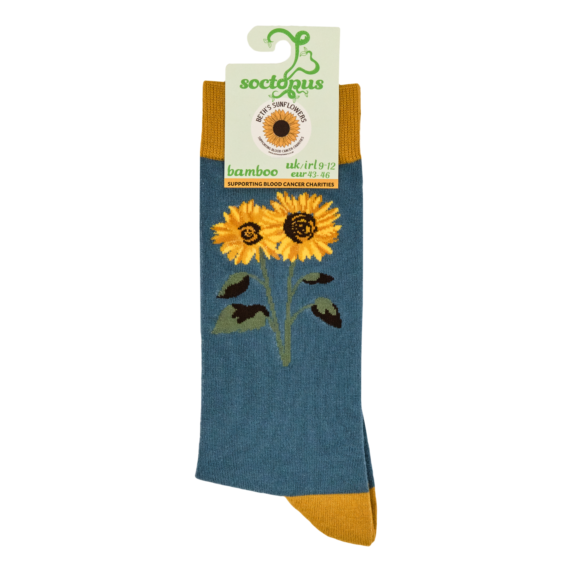 Sunflowers Bamboo Socks