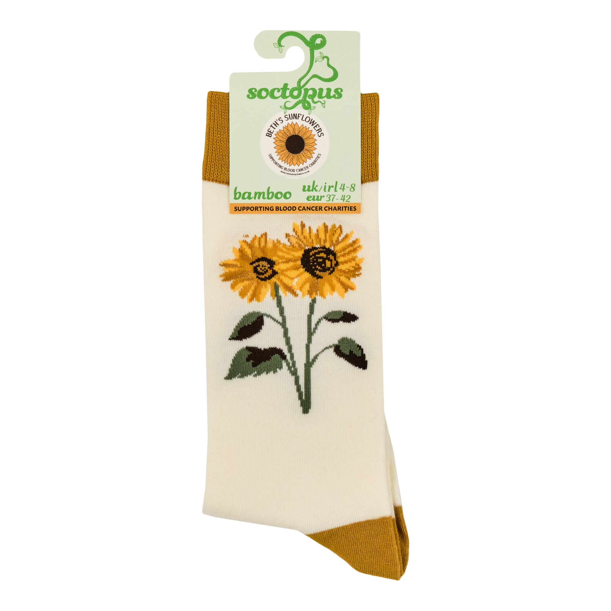 Sunflowers Bamboo Socks