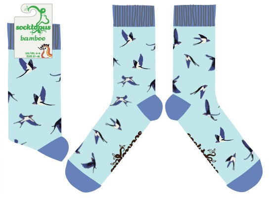 Swallows Bamboo Socks